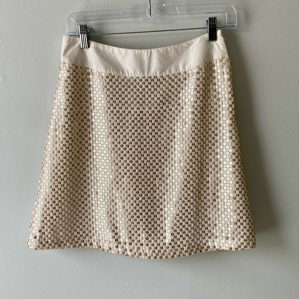 Mademoiselle Charlotte Girls Sequined Skirt 14
